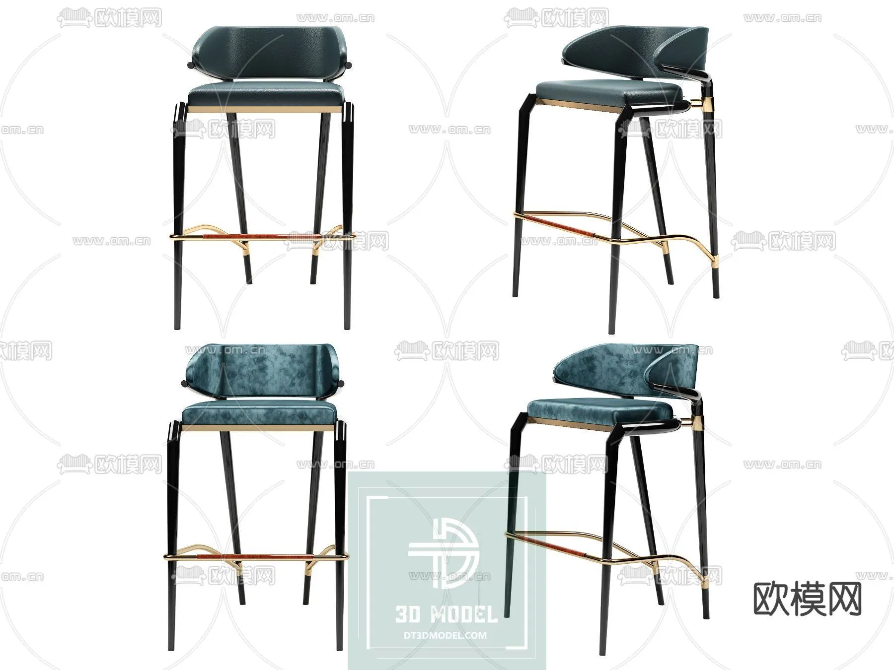 STOOL – BAR CHAIR – 3DS MAX – 018