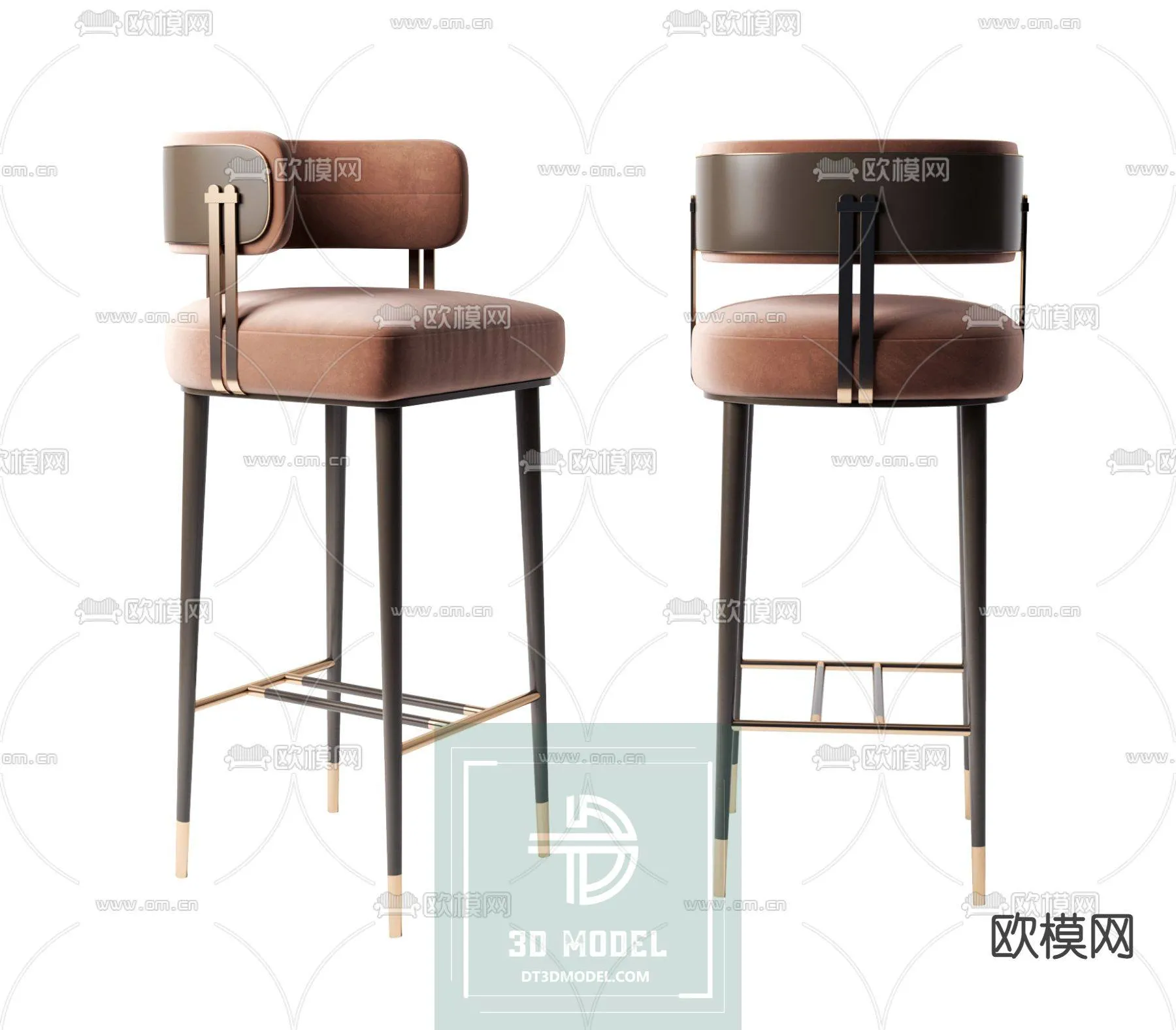 STOOL – BAR CHAIR – 3DS MAX – 023