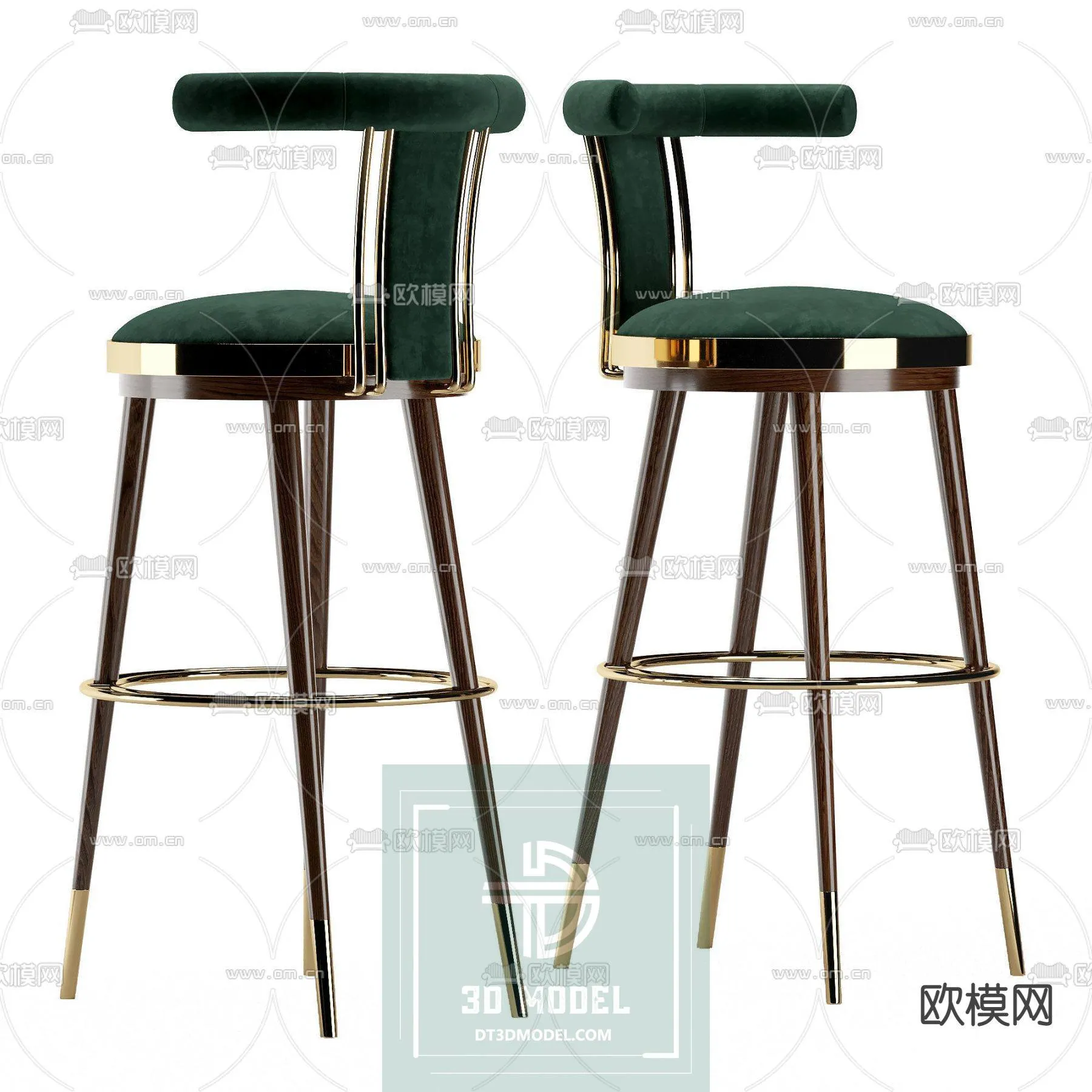 STOOL – BAR CHAIR – 3DS MAX – 024