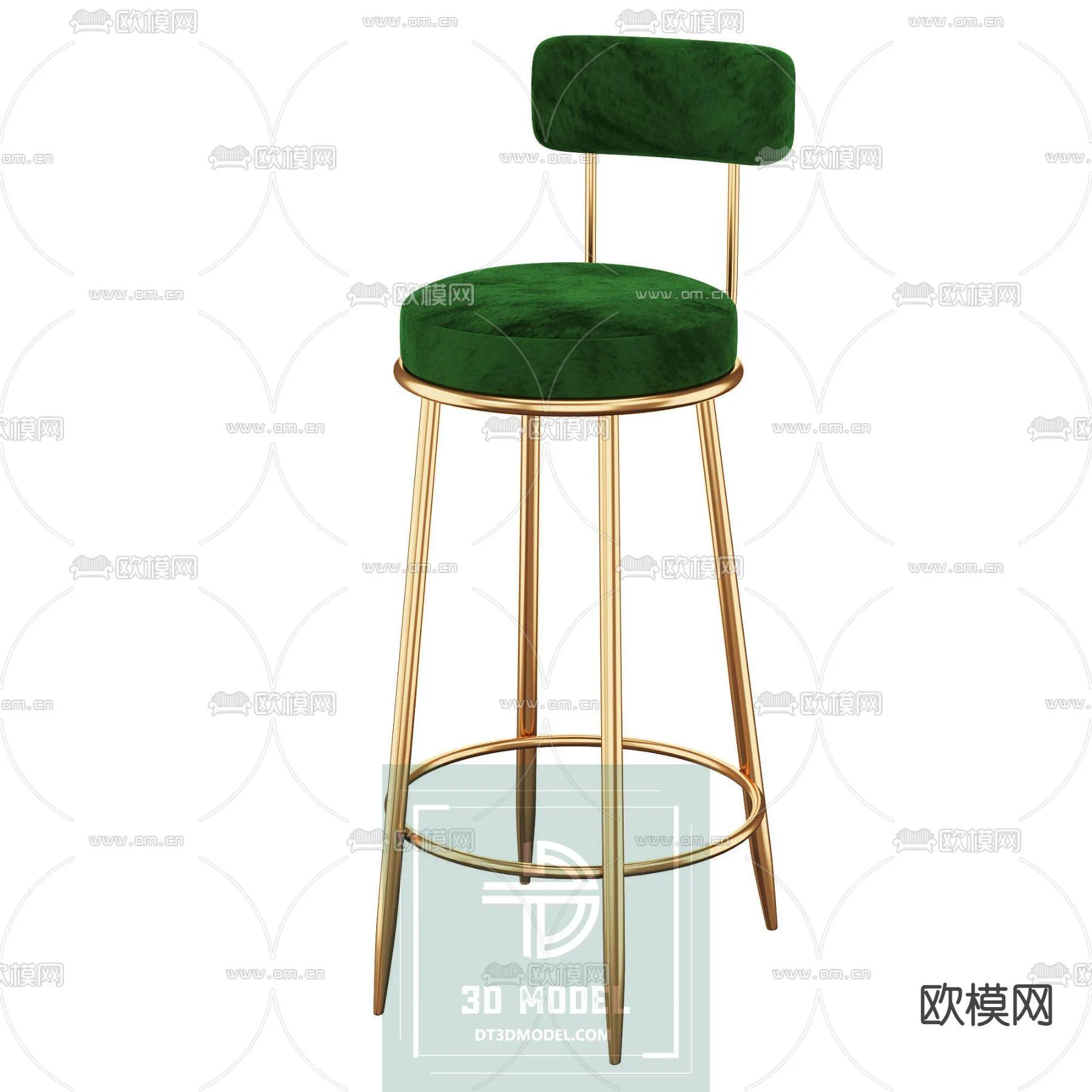 STOOL – BAR CHAIR – 3DS MAX – 025