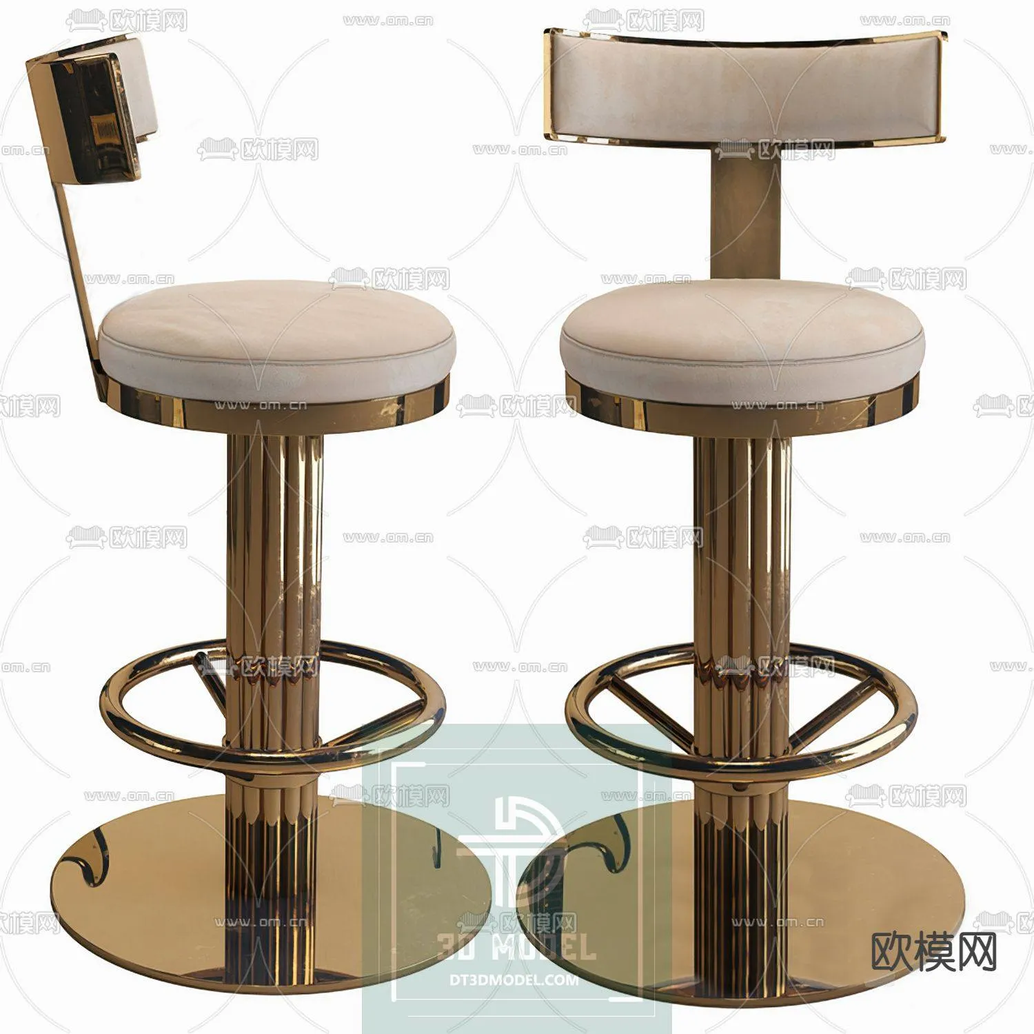 STOOL – BAR CHAIR – 3DS MAX – 027