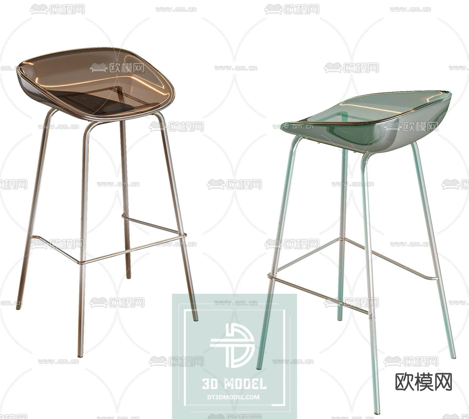 STOOL – BAR CHAIR – 3DS MAX – 032