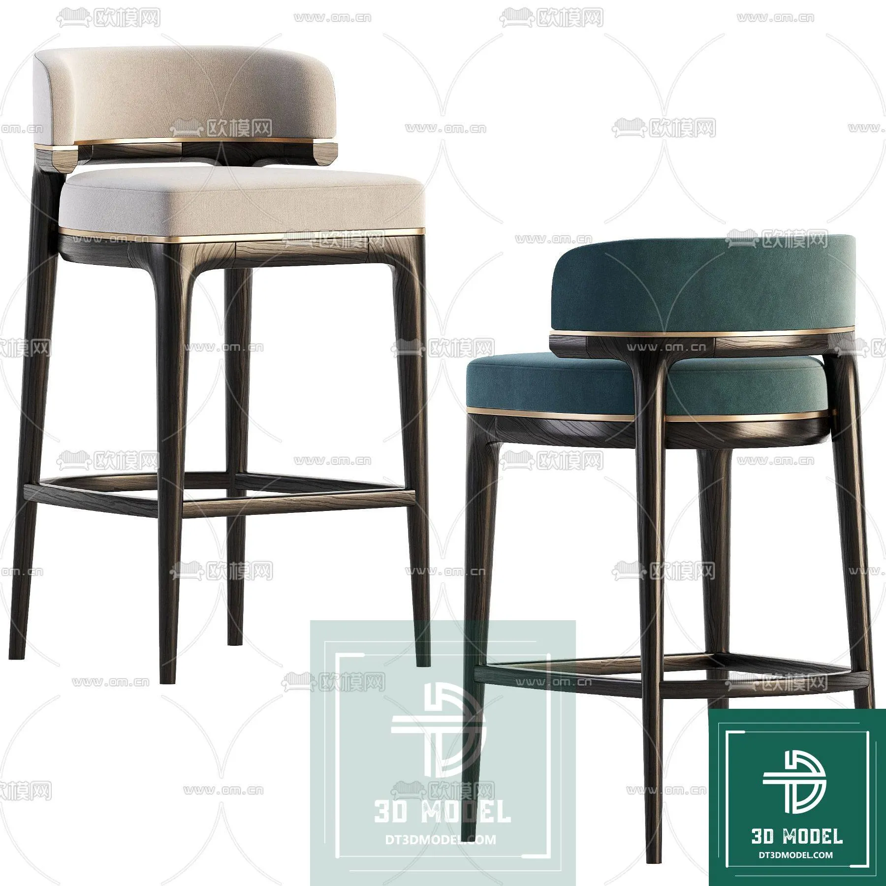 STOOL – BAR CHAIR – 3DS MAX – 033