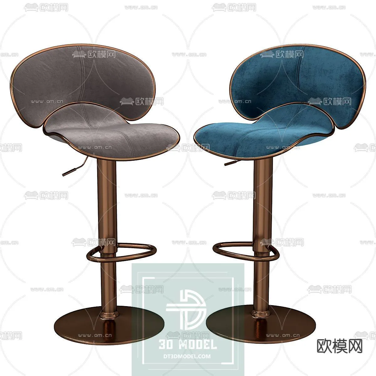 STOOL – BAR CHAIR – 3DS MAX – 038