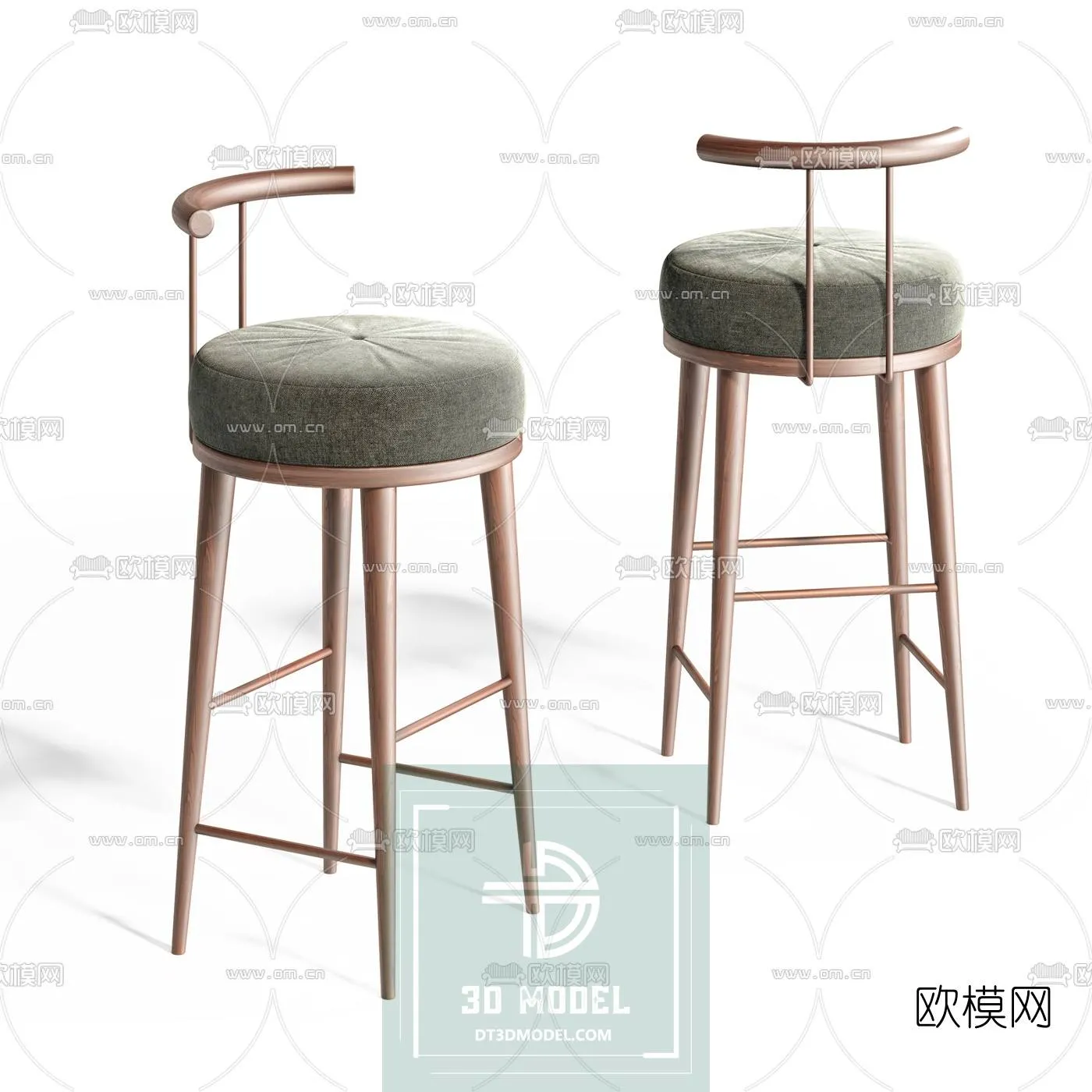 STOOL – BAR CHAIR – 3DS MAX – 039