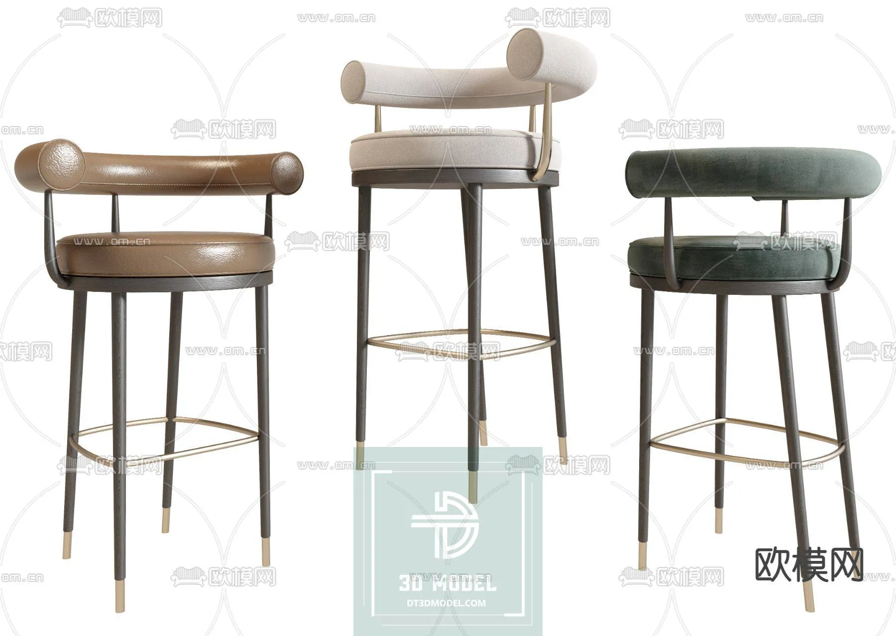 STOOL – BAR CHAIR – 3DS MAX – 041