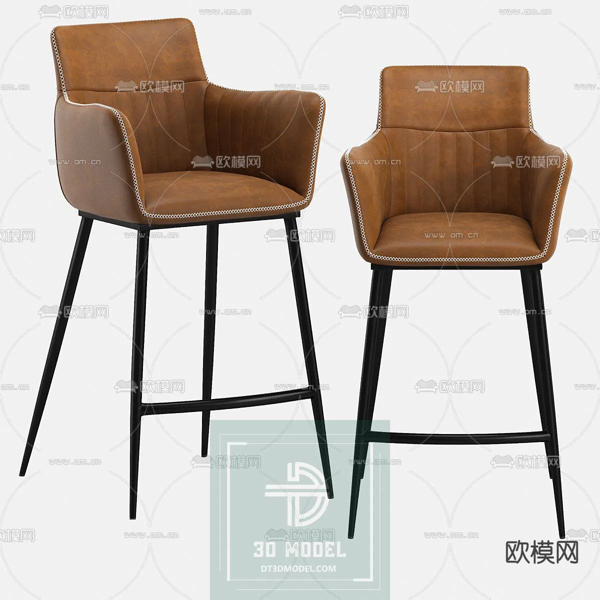 STOOL – BAR CHAIR – 3DS MAX – 042