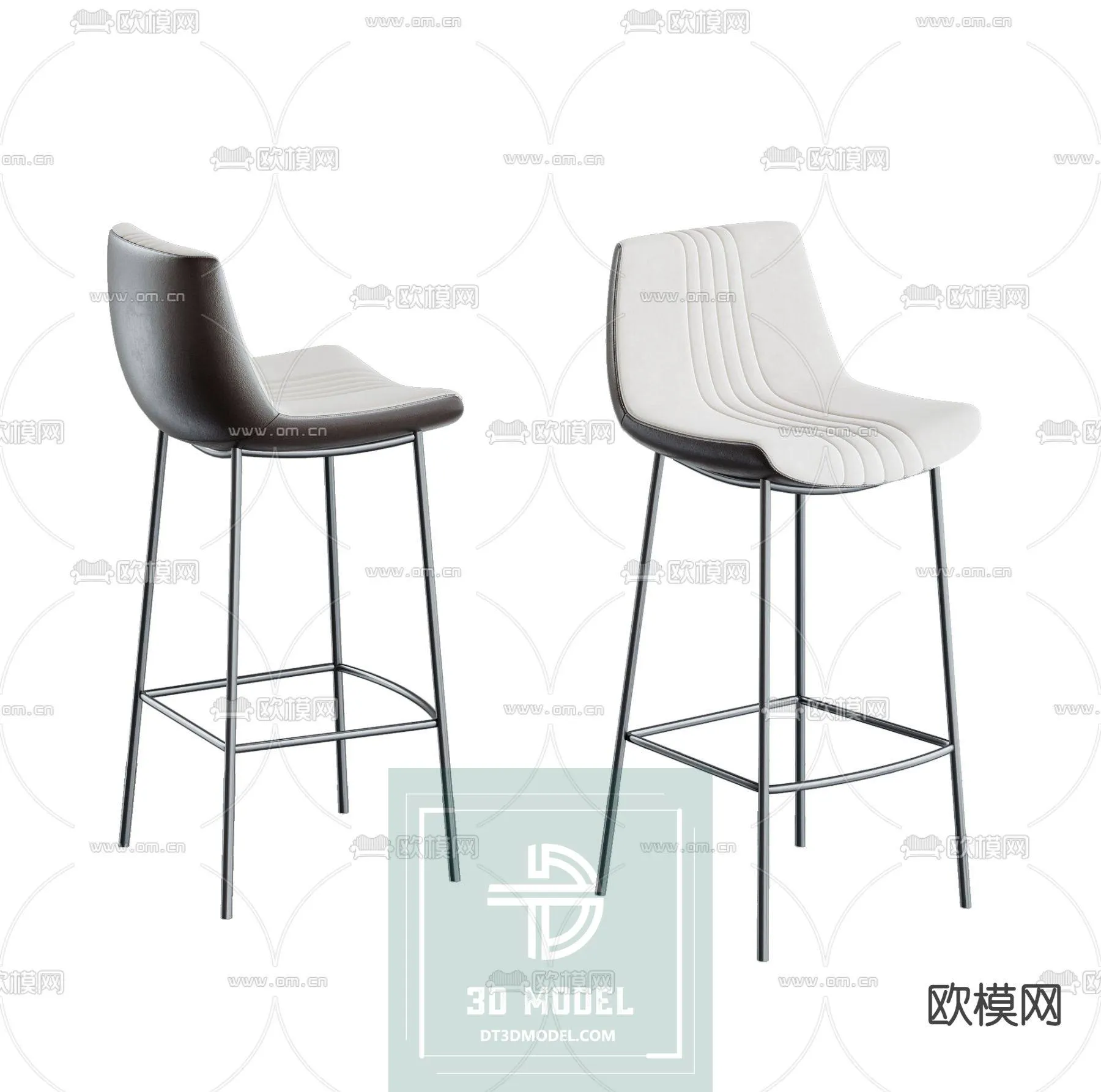 STOOL – BAR CHAIR – 3DS MAX – 047