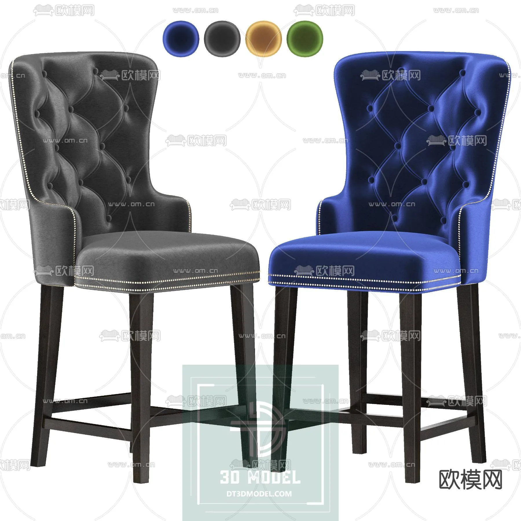 STOOL – BAR CHAIR – 3DS MAX – 051
