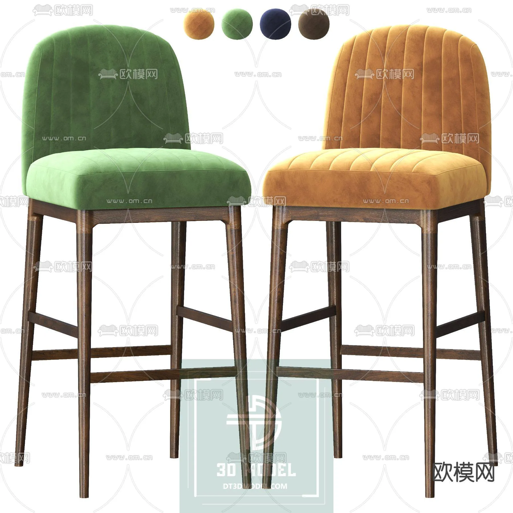 STOOL – BAR CHAIR – 3DS MAX – 052