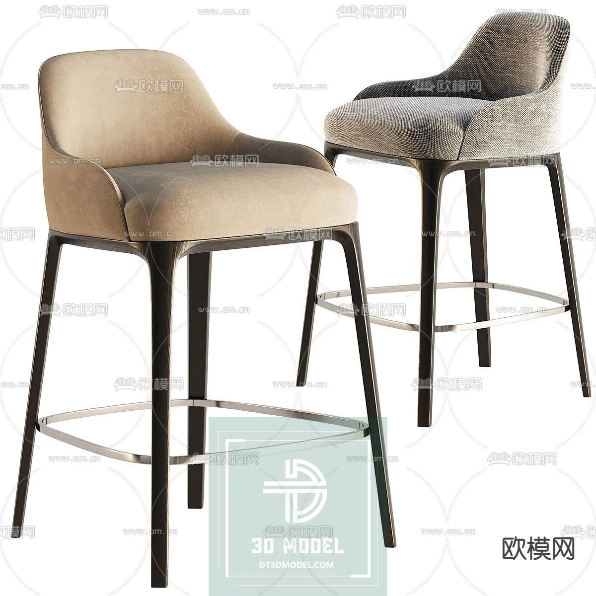 STOOL – BAR CHAIR – 3DS MAX – 054