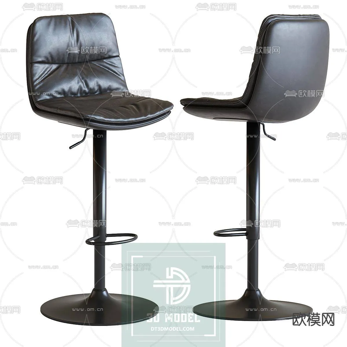 STOOL – BAR CHAIR – 3DS MAX – 056