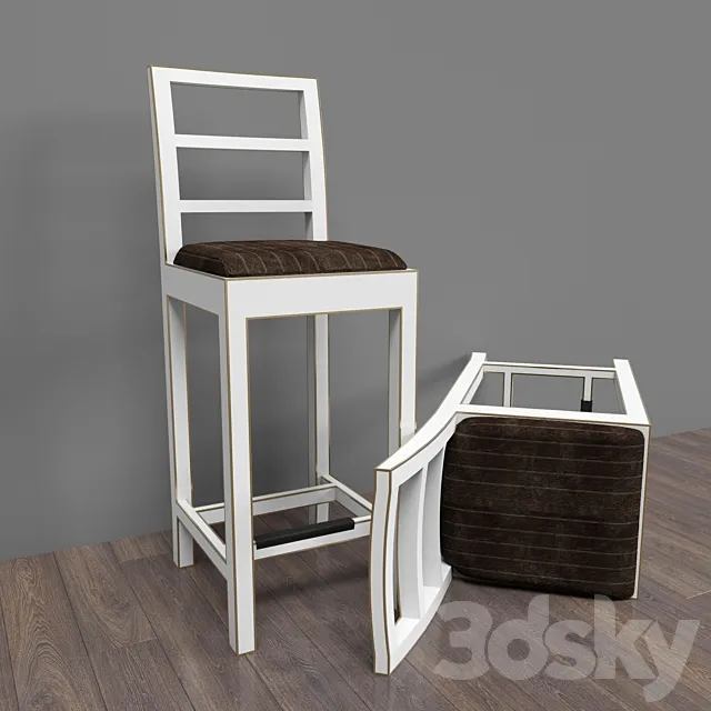 Stool Chair 3DS Max Model