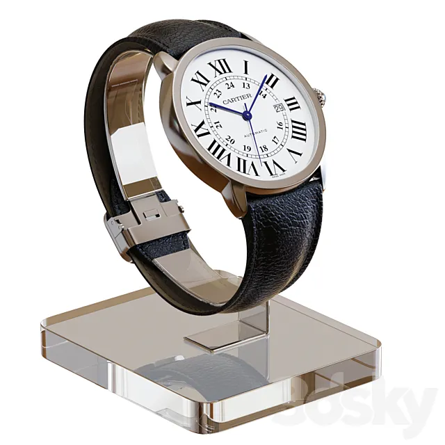 Store Display _ Cartier _ Wristwatch Ronde 01 3DSMax File