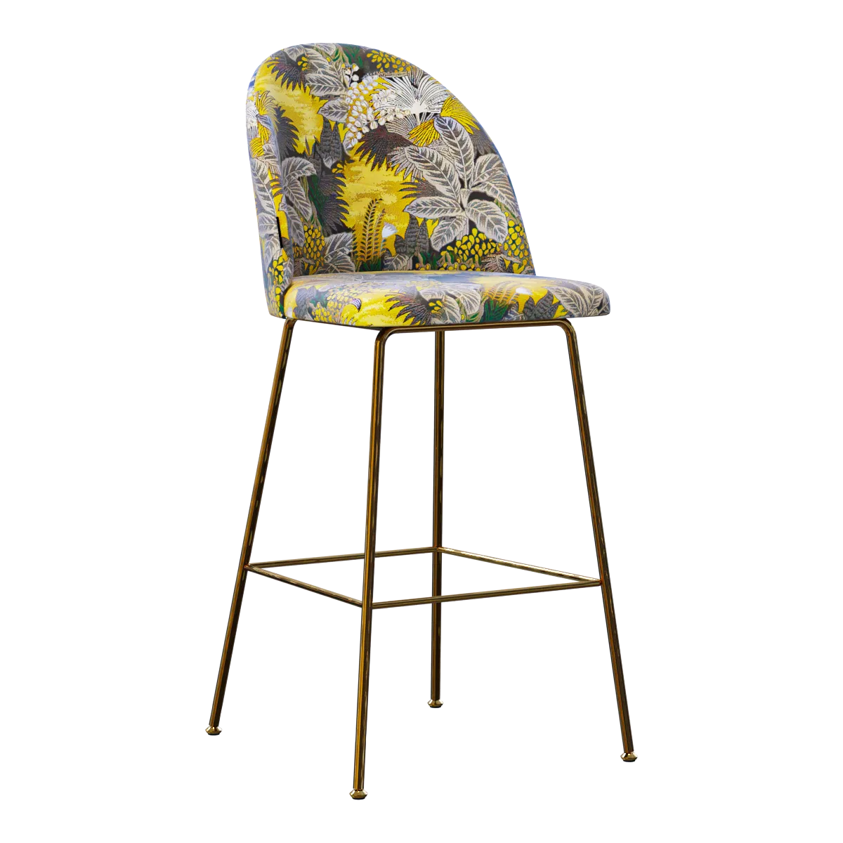 StoreForHome – Brooke Tropical bar chair 3ds Max