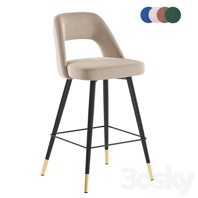 Storeforhome Hadson barstool 3ds Max