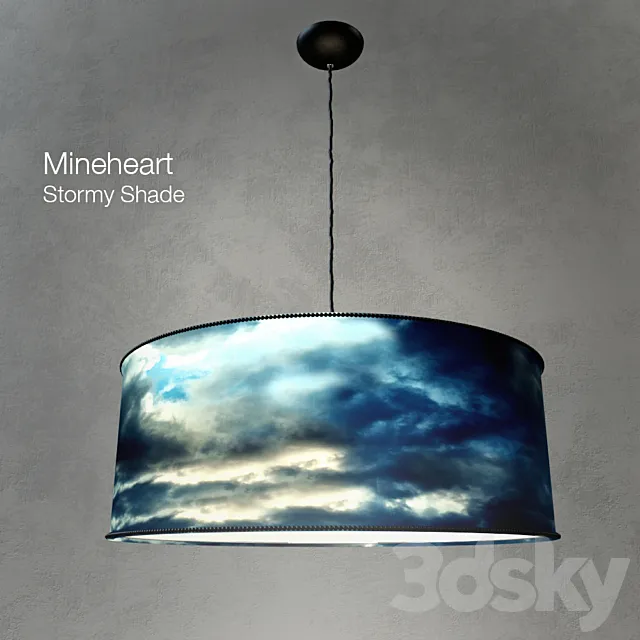 Stormy Shade Lamp 3DS Max Model