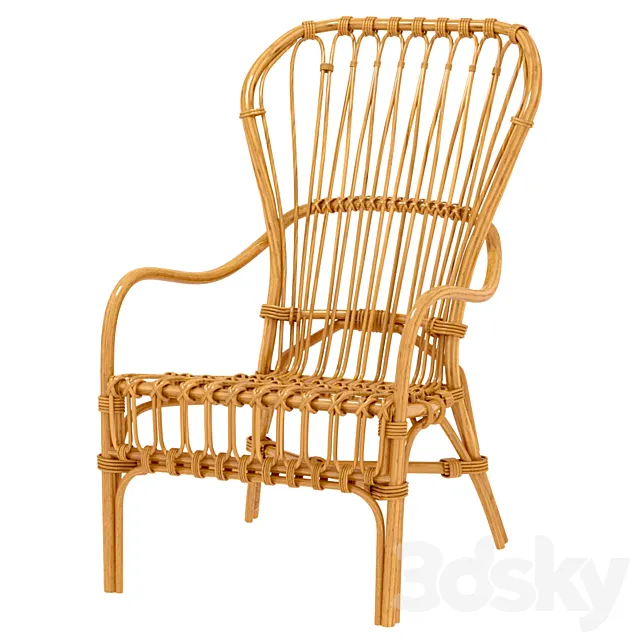 Storsele bamboo chair 3DSMax File