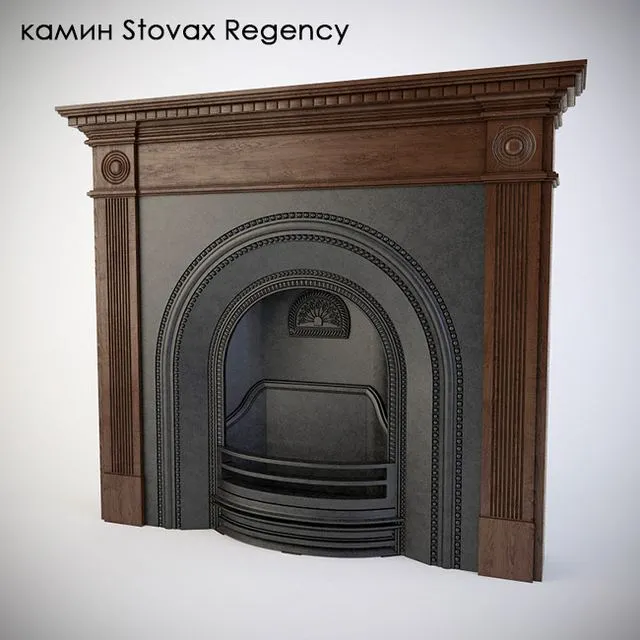 Stovax Regency 3dsMax Model