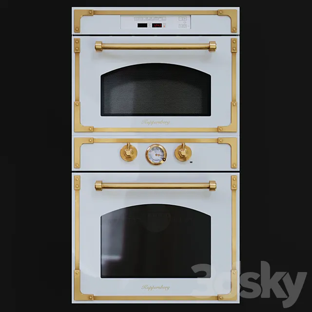 Stove and oven Kuppersberg 3DS Max Model