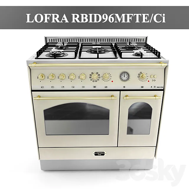 Stove Lofra RBID96MFTE_Ci 3DS Max Model