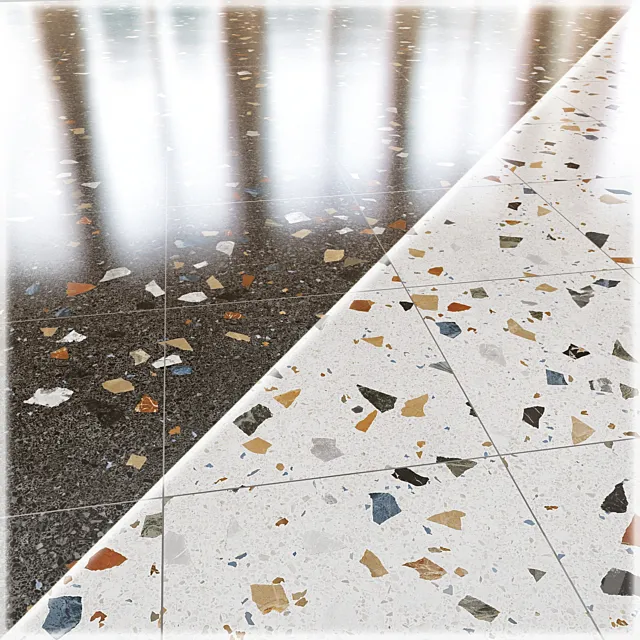 Stracciatella tile 3ds Max