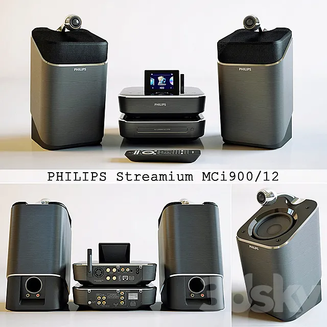 Streamium Philips MCI900 3DS Max Model