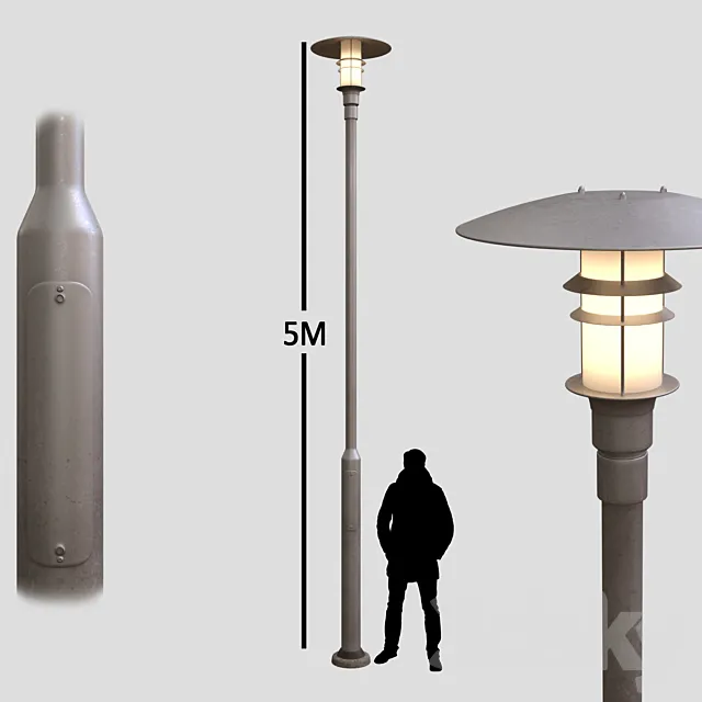 Street Light 01 3ds Max