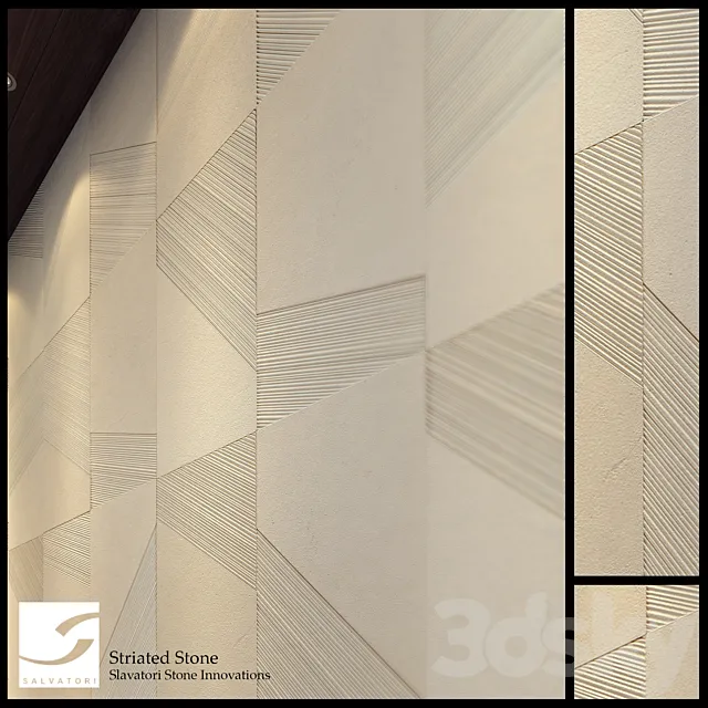 Striated Stone _ Marble – Salvatori 3DS Max Model