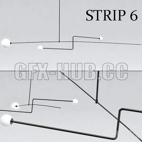 Strip 6 3dsMax Model