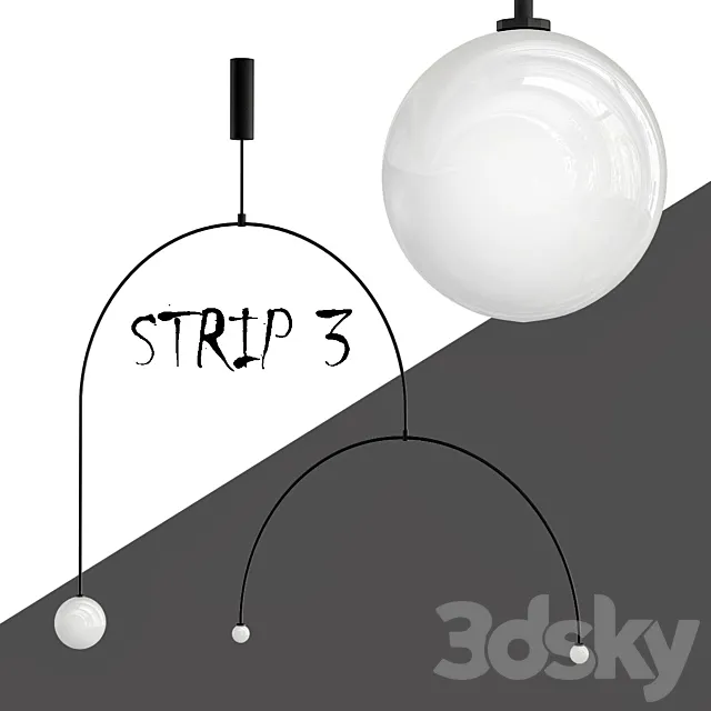 Strip_3 3DS Max Model