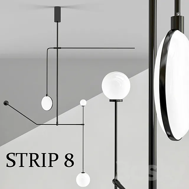 Strip_8 3DS Max Model