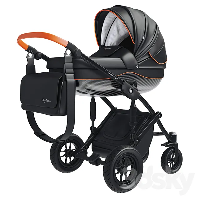 Stroller Noordline Stephania Style 3DS Max Model