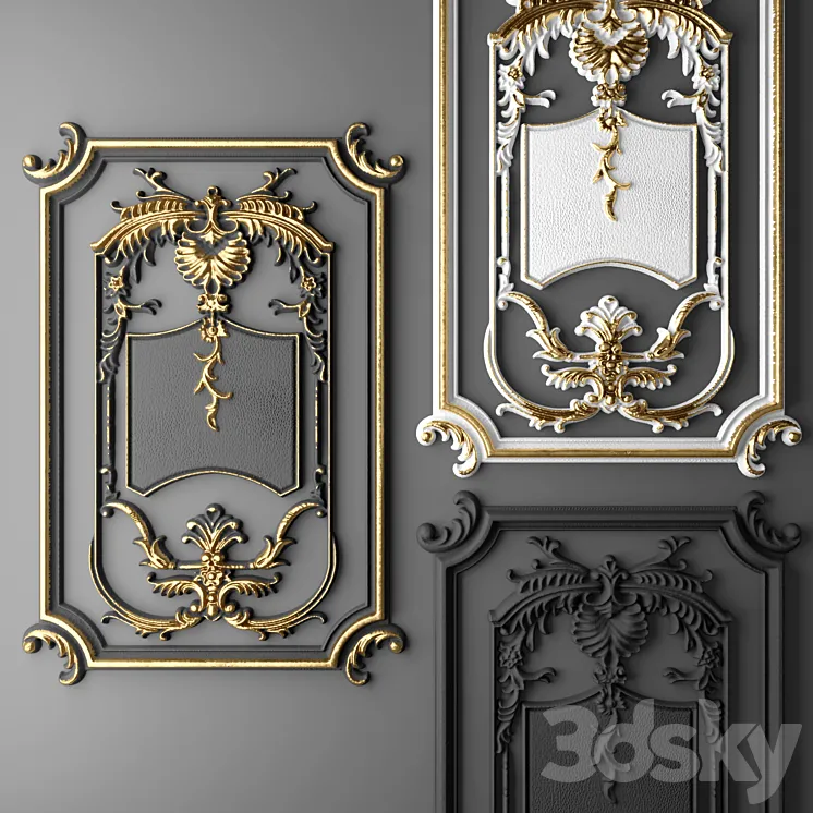 Stucco Frame. 3DS Max