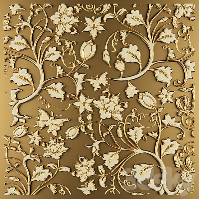 Stucco pattern. 3ds Max