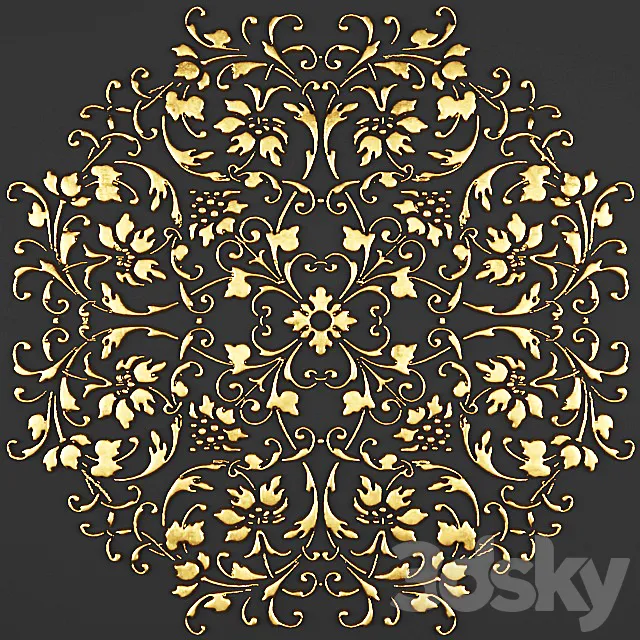 Stucco pattern. 3DS Max Model