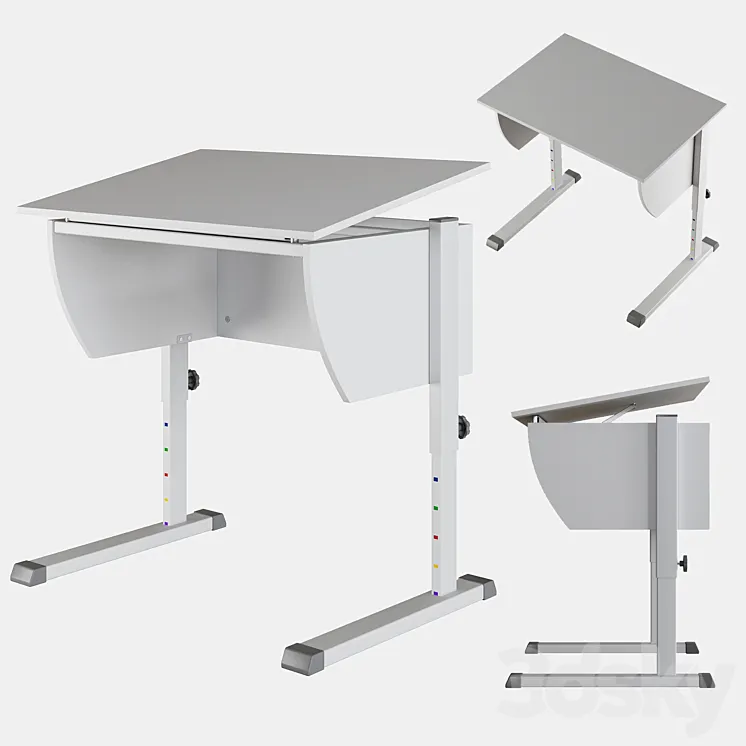 Student table Posture 80 Hoff 3DS Max