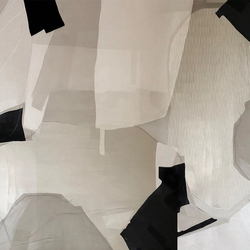 Studijo Wallart – Wallpaper Beige black abstraction 3ds Max