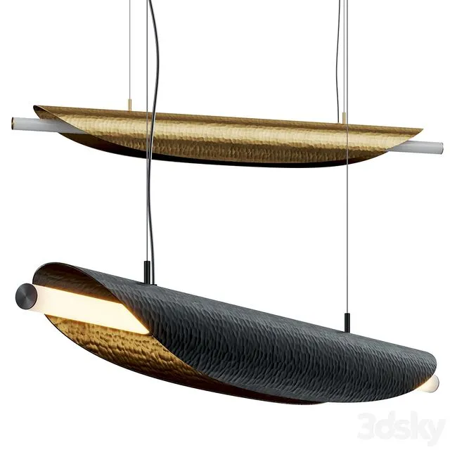 Studio Aristotelis Barakos Taco de Luz Pendant Lamp 3dsMax Model