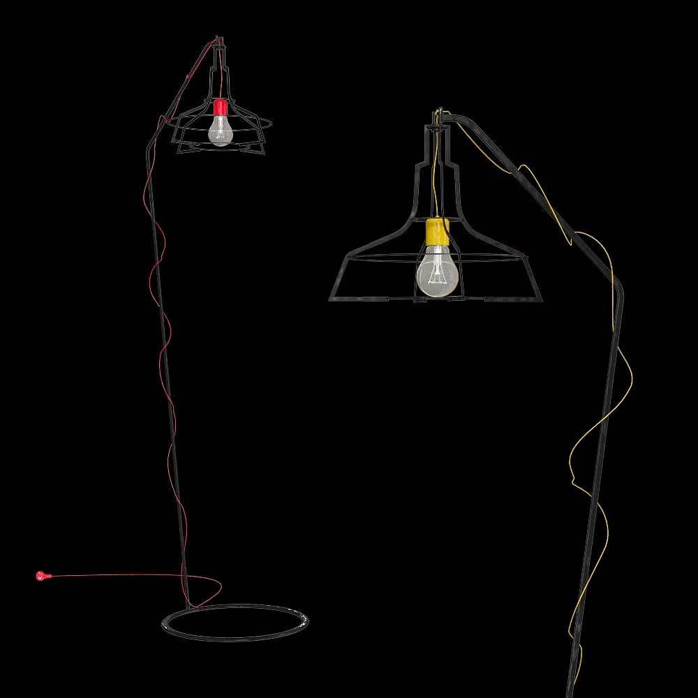 Studio beam – Floor Lamp Floyd 3ds Max