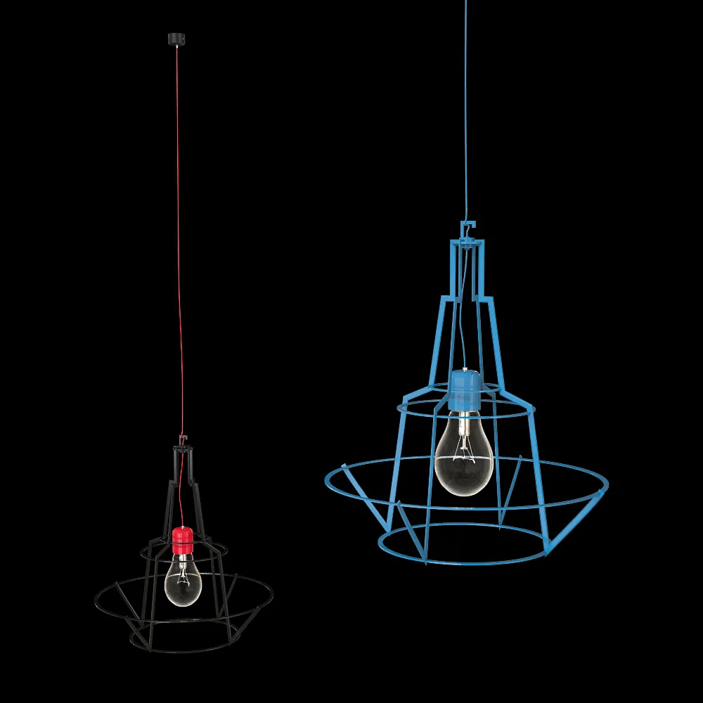 Studio beam – Pendant lamp Billy Bob 3ds Max