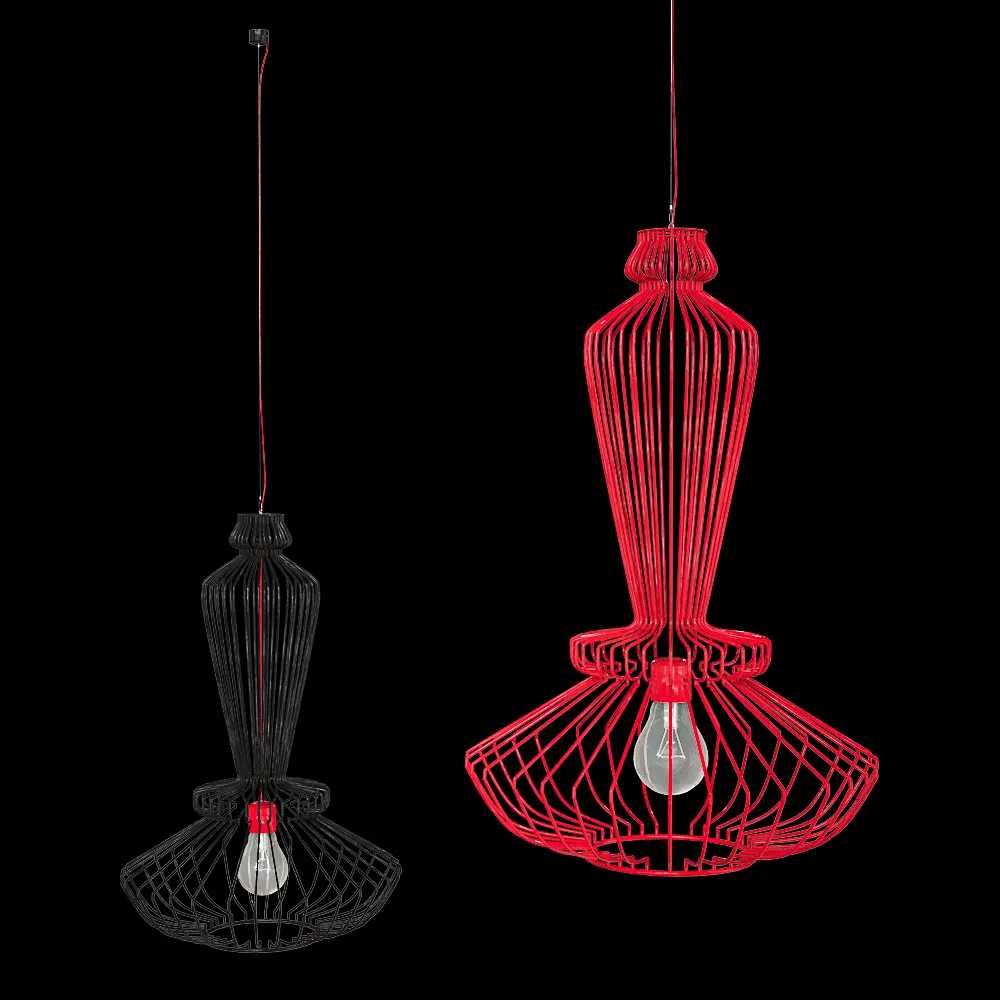 Studio beam – Pendant lamp Elena 3ds Max