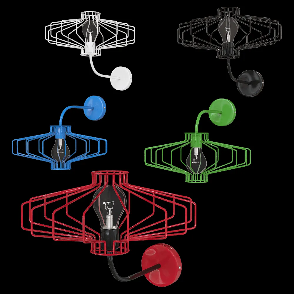 Studio beam – Wall lamp Diamond 3ds Max