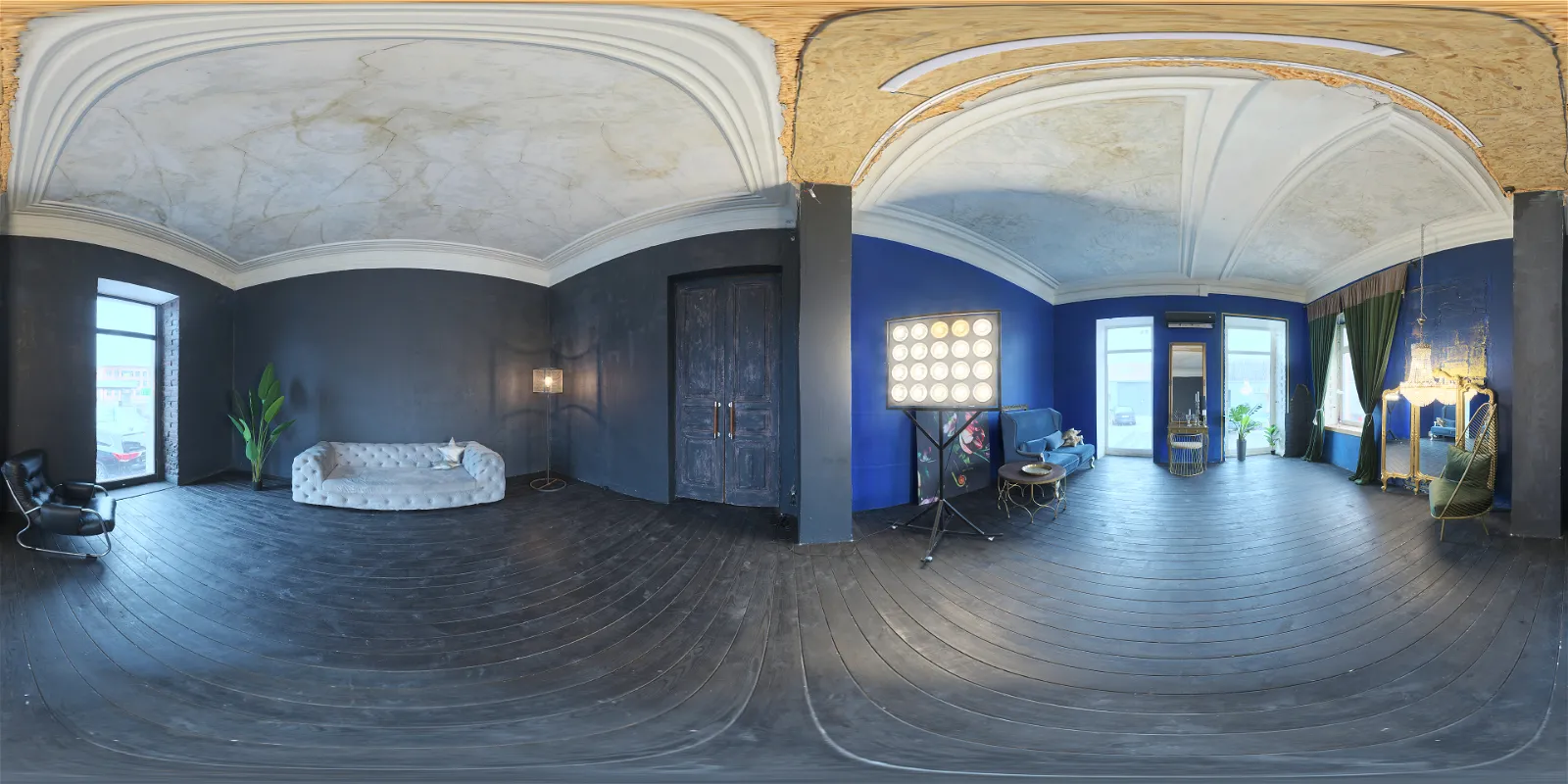 HDRI – Blue Photo Studio – indoor