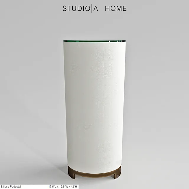 STUDIO IA HOME Ellipse Pedestal 3ds Max