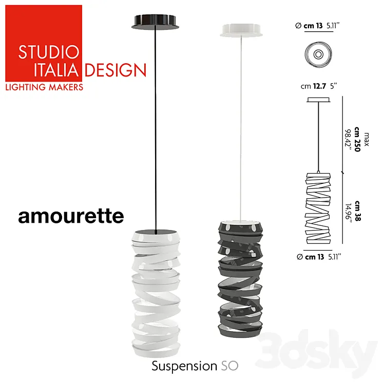 Studio Italia Design Amourette 3DS Max