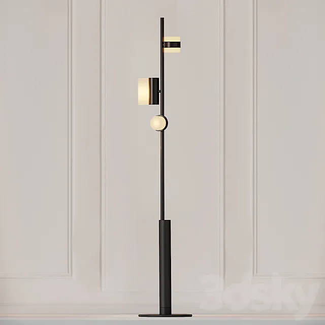 Studio Truly Truly X Rakumba – Floor Lamp 3ds Max