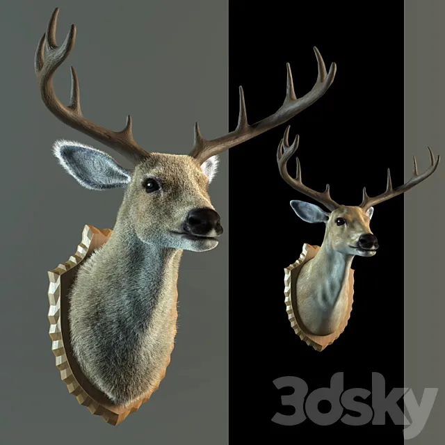 stuffed deer 3DSMax File
