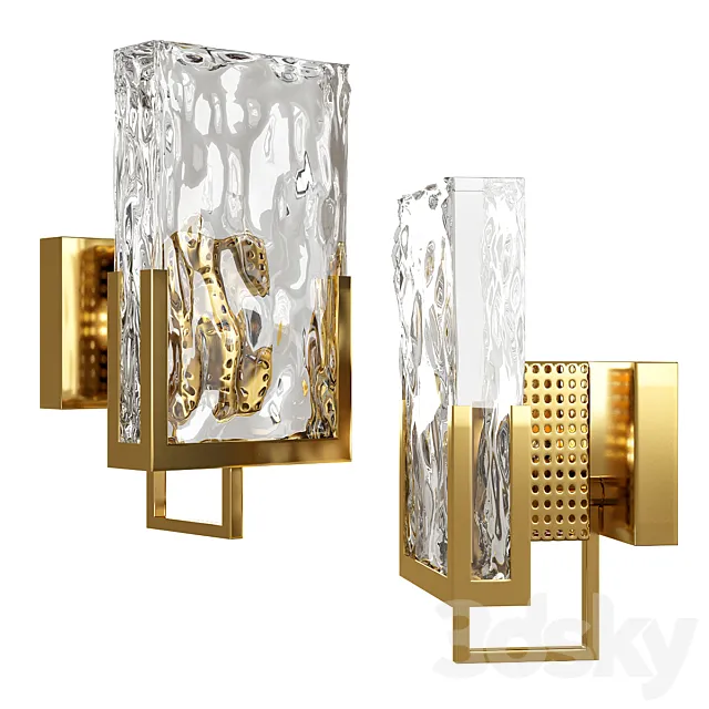 Stunning Luxury 2020 Designer Wall Lamp 3DSMax File