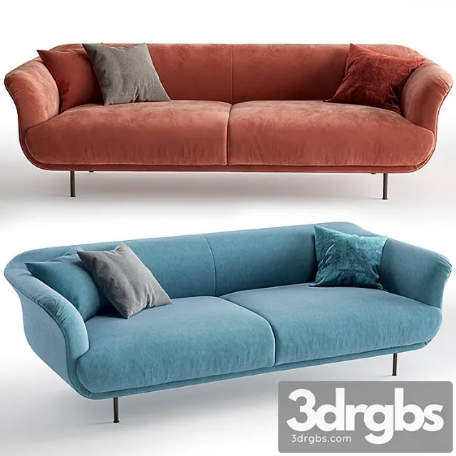 Style alberta sofa 2 3dsmax Download